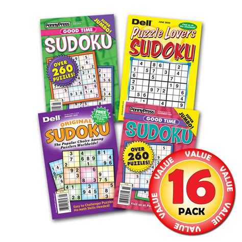 dell sudoku books